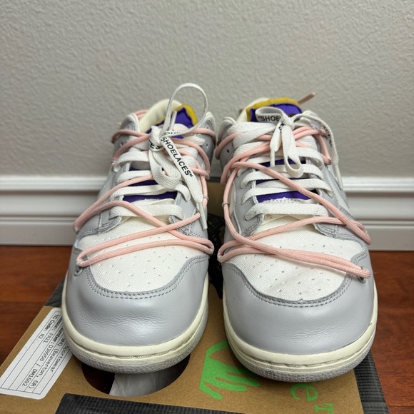 Nike Dunk Low Off-White Lot 24 Size 11 - Picture 5 of 14